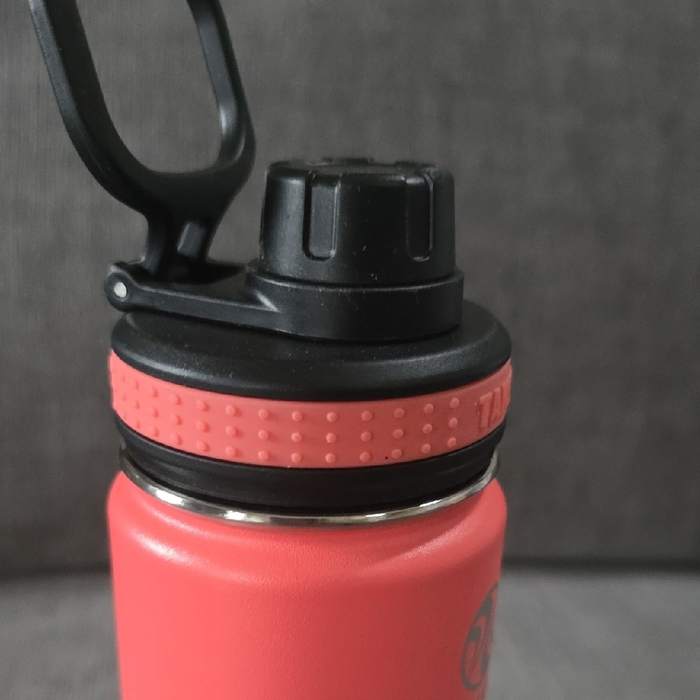Takeya Coral 18oz. Spout Water Bottle, New With Easy Carry Handle - Picture 7 of 10
